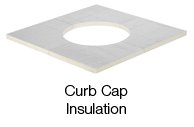 Curb Cap Insulation Kit